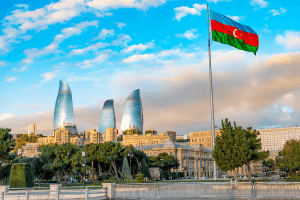 Baku the capital of Azerbaijan