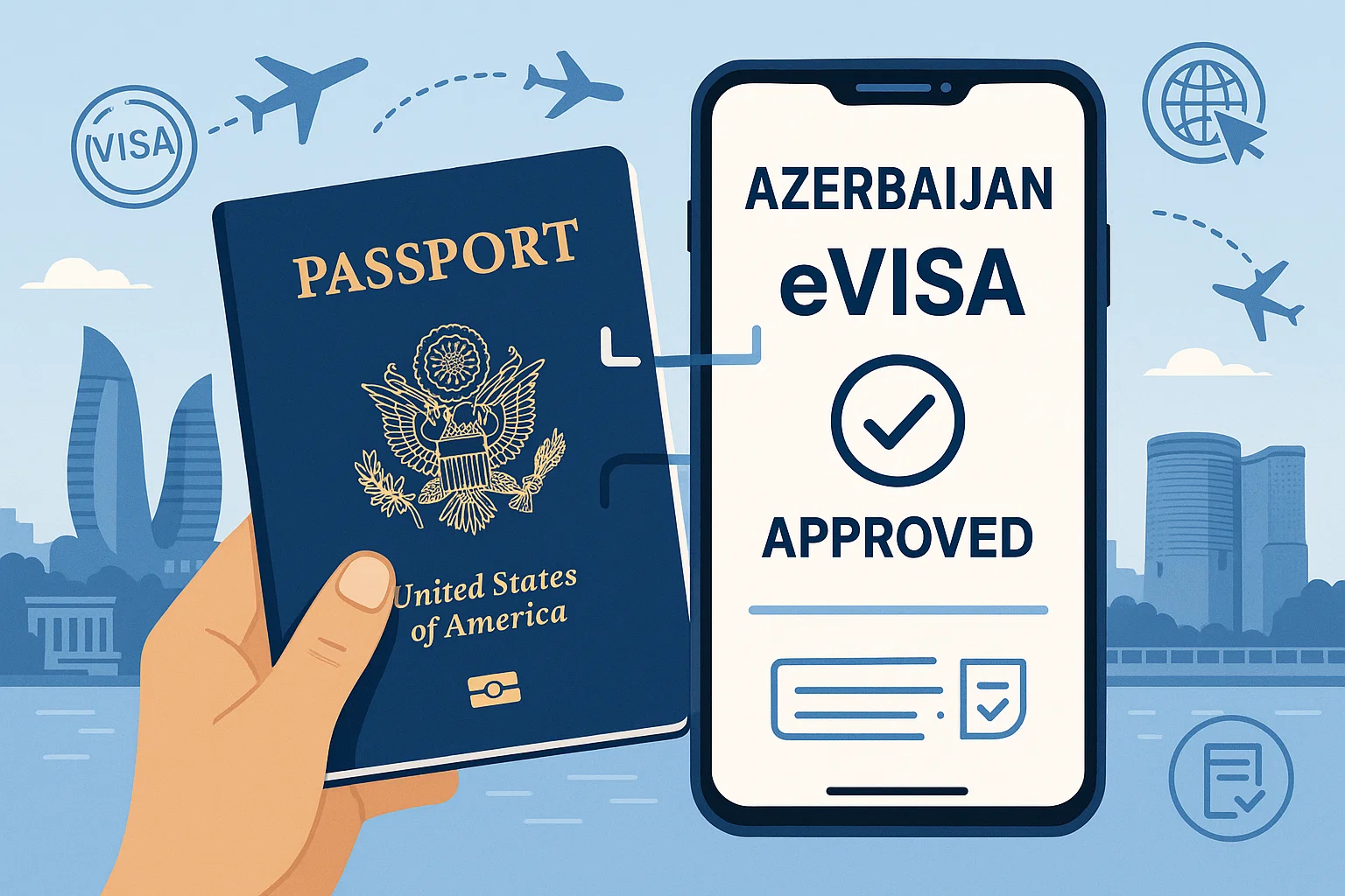 Azerbaijan eVisa for US Citizens 2025
